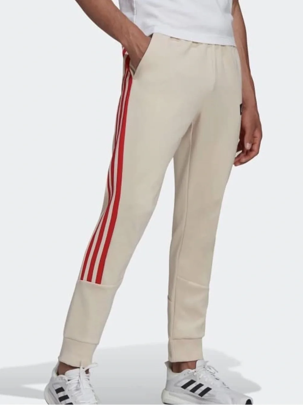 adidas Mens Sportswear Future Icon 3-Stripes Pants size medium